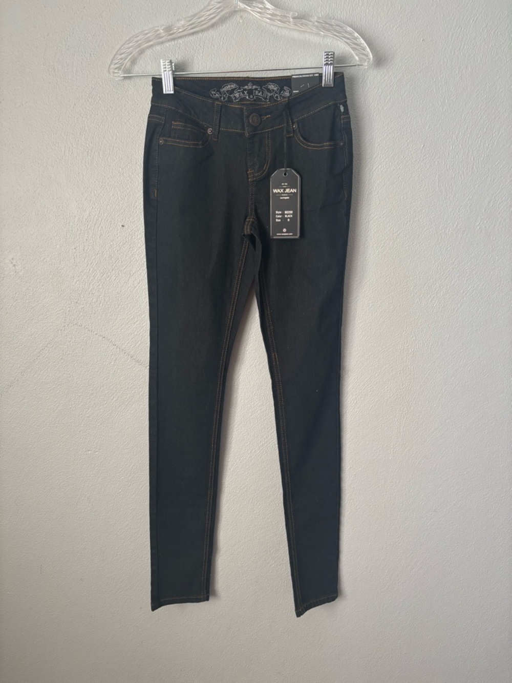 Wax Jean Skinny Jeans Women’s Size 0 Dark Mid Rise Stretch NWT